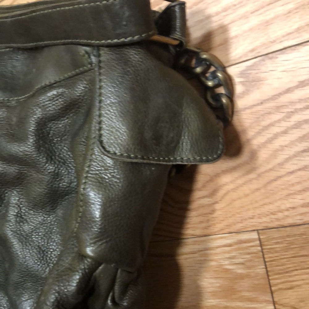 Cut N Paste Los Angeles crossbody Leather Hobo Bag - Picture 3 of 6